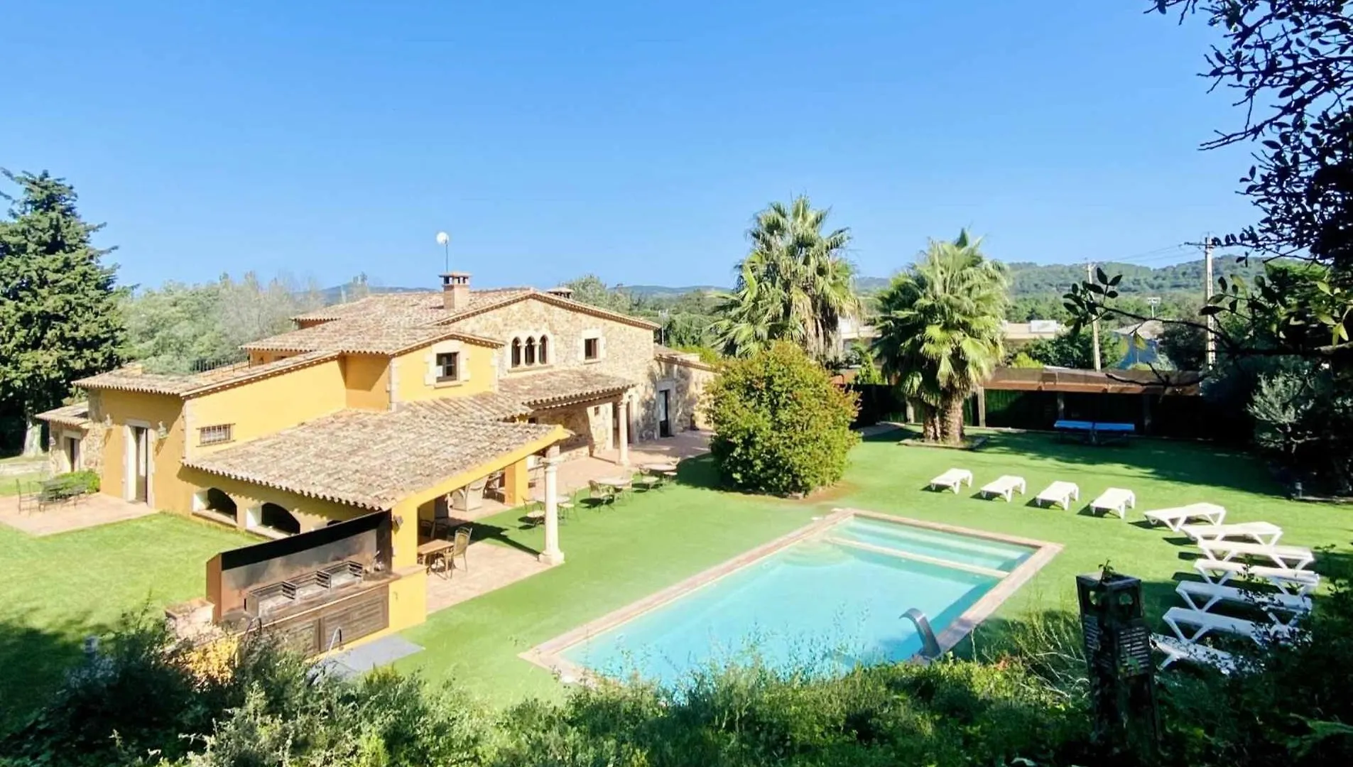 샬레 Montrás Casa Mas Molines Con Piscina Jacuzzi Y Barbacoas 빌라